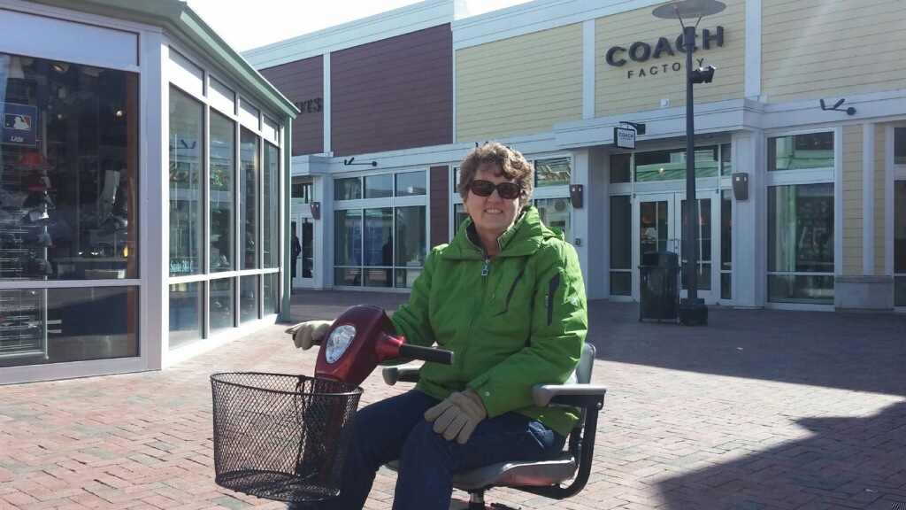 Mobility Scooter Rentals - Portland Maine. FREEPORT