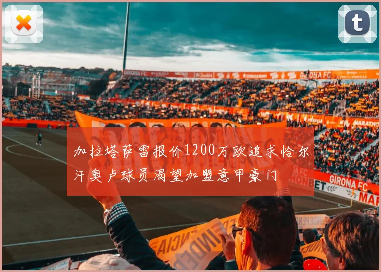 加拉塔萨雷报价1200万欧追求恰尔汗奥卢球员渴望加盟意甲豪门